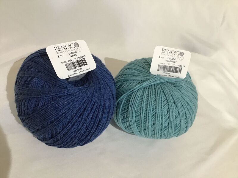 Bendigo Woollen Mills - Classic 5 ply