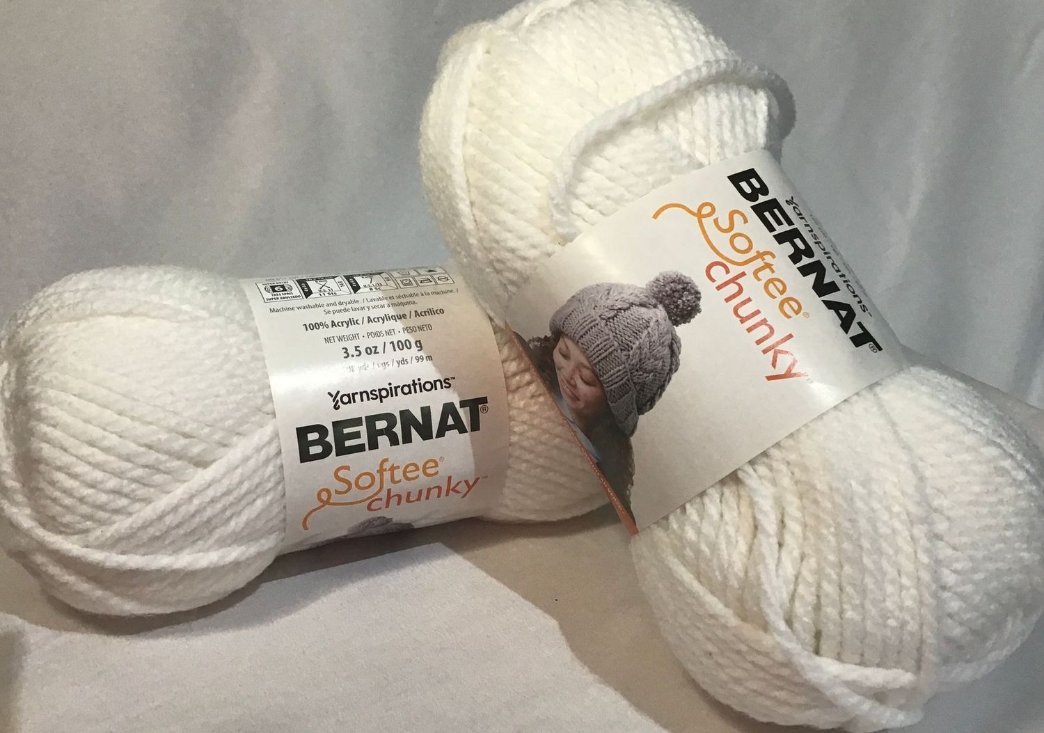 Bernat Softee Chunky 100g White