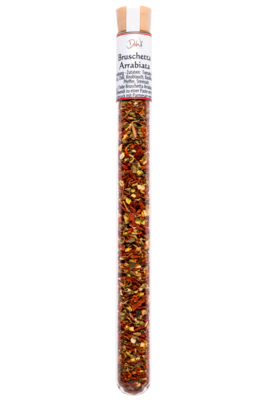 Bruschetta Arrabiata im Reagenzglas - Inhalt 8 g (368,70 €/kg)