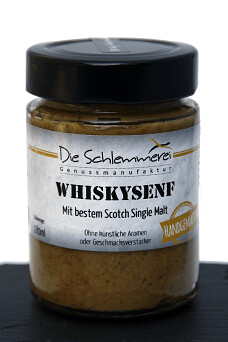 Die Schlemmerei Whisky Senf 180 ml (38,61 € / ltr.)