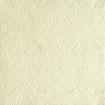 Ambiente Serviette Elegance Pearl Cream 33 x 33 cm