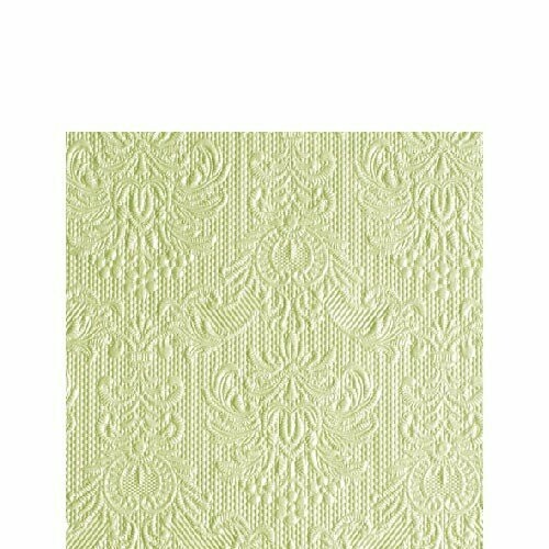 Ambiente Serviette Elegance Pearl Green 25 x 25 cm