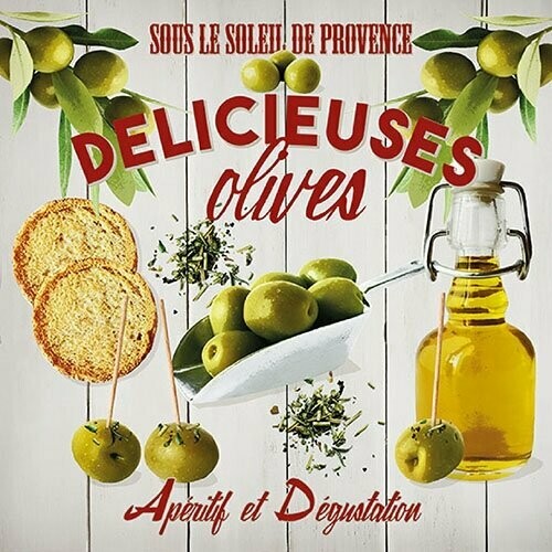 Ambiente Serviette Delicious Olives 33 x 33 cm