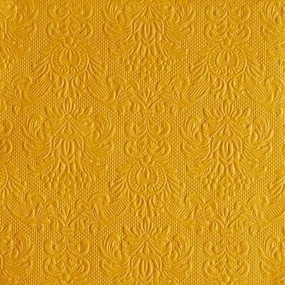 Ambiente Serviette Elegance Ocher  33 x 33 cm