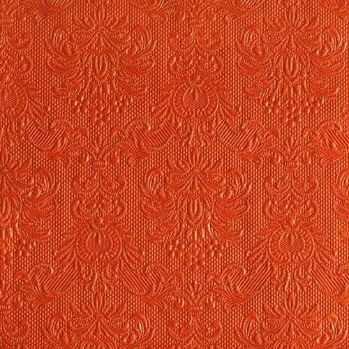 Ambiente Serviette Elegance Orange  33 x 33 cm