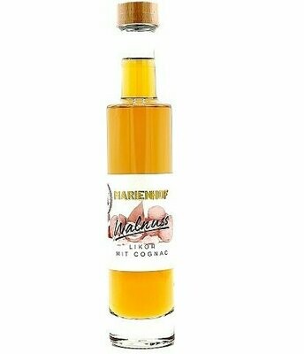 Marienhof Walnuss Likör mit Cognac verfeinert 200 ml (49,75 € / ltr.)