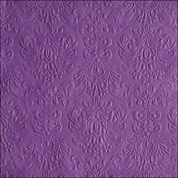 Ambiente Serviette Elegance Purple 33 x 33 cm Ambiente Serviette Elegance Purple 33 x 33 cm