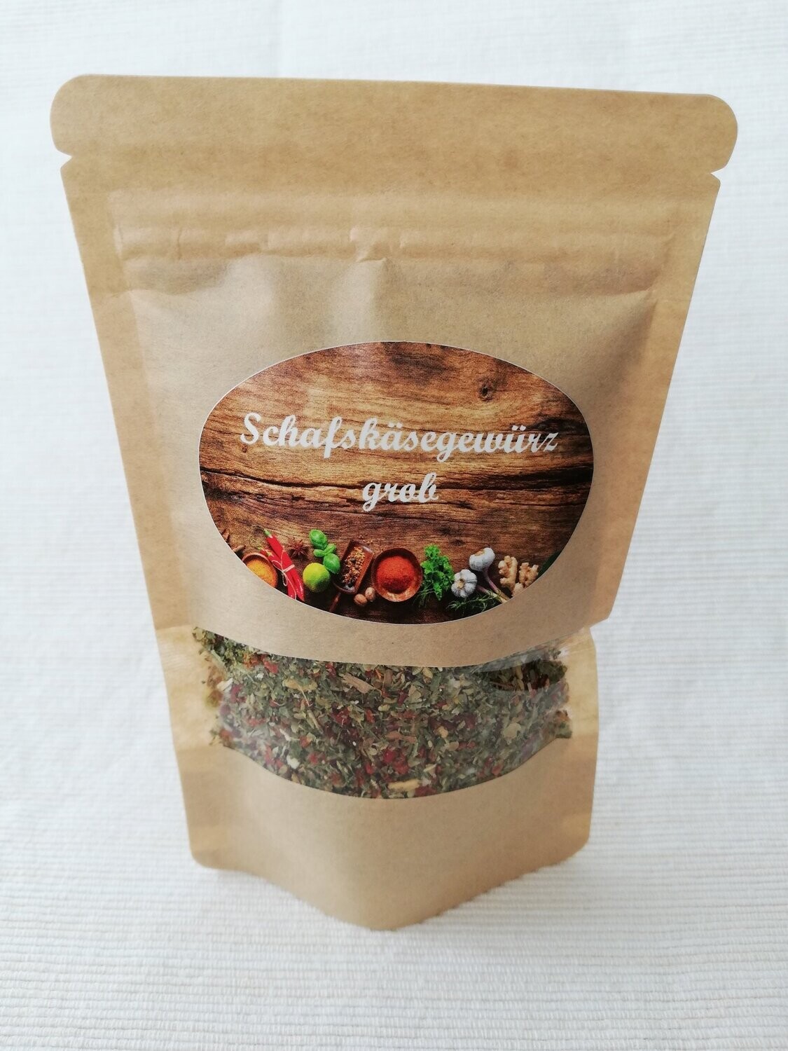 Schafskäsegewürz grob 40 g Beutel (72,50 €/kg) Schafskäsegewürz grob 40 g Beutel (72,50 €/kg)