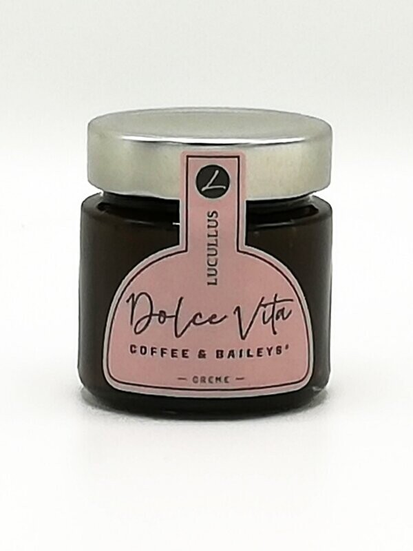 Lucullus Dolce Vita Irish Coffee Creme 140 g (28,50 €/kg) Lucullus Dolce Vita Irish Coffee Creme 140 g (28,50 €/kg)