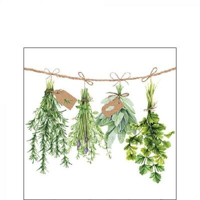 Ambiente Serviette Fresh Herbs 25 x 25 cm