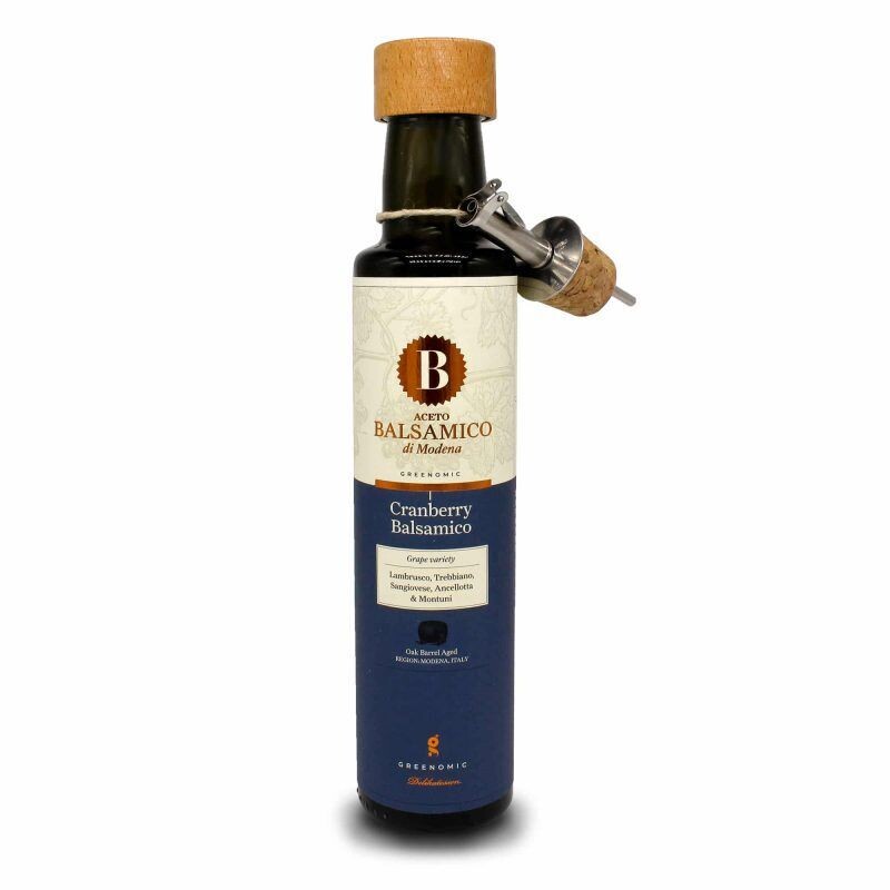 Greenomic Aceto Balsamico Cranberry 250 ml (55,60 € / ltr.) Greenomic Aceto Balsamico Cranberry 250 ml (55,60 € / ltr.)