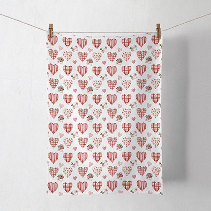 Ambiente Küchentuch 50 x 70 cm "Loverly hearts"