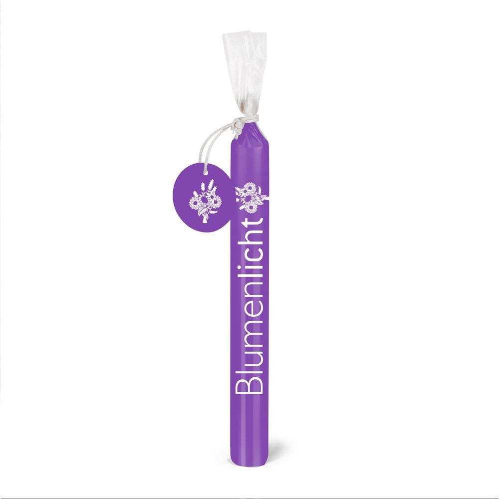 Wünschelicht Stabkerze  "Blumenlicht"