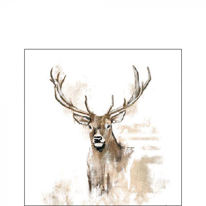 Ambiente Serviette Antlers 25 x 25 cm