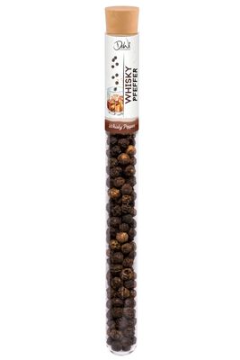 DeWi Whisky Pfeffer im Reagenzglas - Inhalt 9 g (438,90 €/kg)