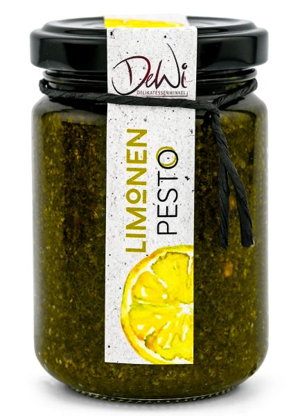 DeWi Pesto Limone - Inhalt 135 g  (46,30 €/kg)