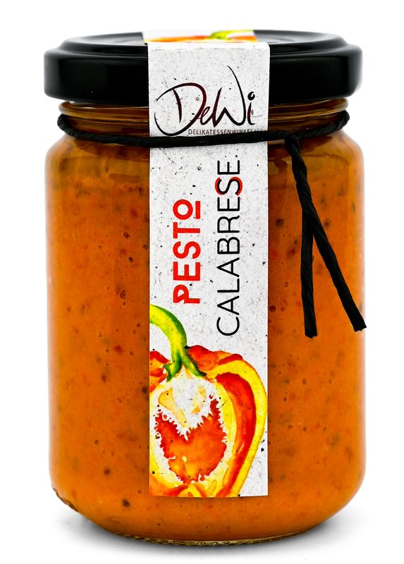 DeWi Pesto Calabrese - Inhalt 135 g (46,30 €/kg)