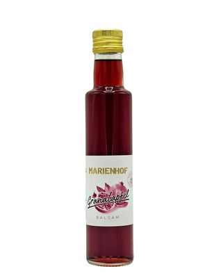 Marienhof Granatapfel-Balsam 3 % Säure 250 ml (31,80 €/ltr.) Marienhof Granatapfel-Balsam 3 % Säure 250 ml (31,80 €/ltr.)