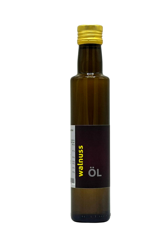 Walnussöl - Feinschmecker Öl 250 ml (43,80 €/ ltr.)