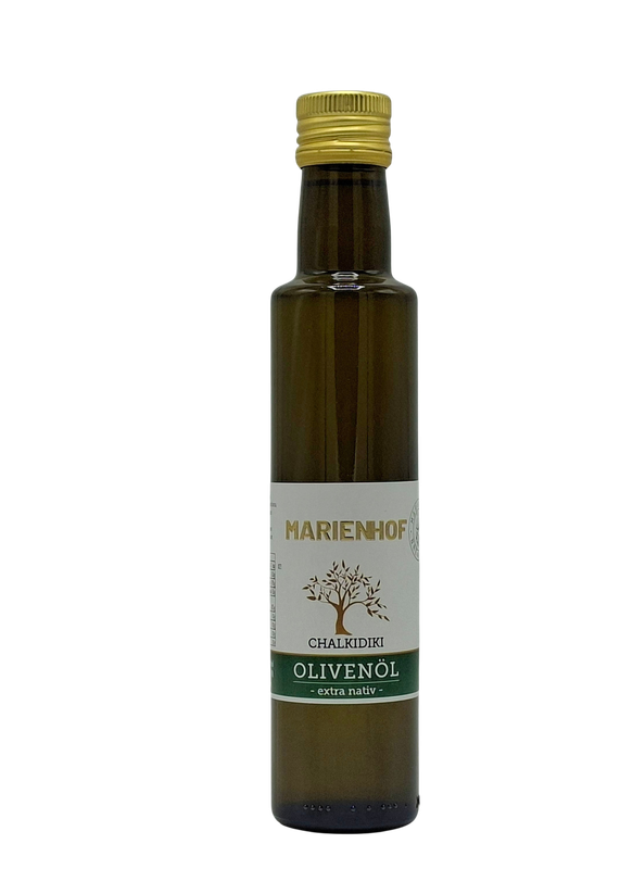 Olivenöl Chalkidiki - (Griechenland) - extra nativ - kaltgepresst  250 ml (43,80 €  /  ltr.)