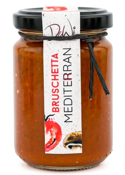DeWi Bruschetta Mediterran Inhalt: 135 g (46,30 €/kg)