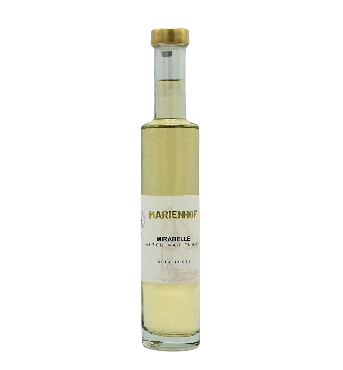 Alter Marienhof Mirabelle 40 % Vol. 200 ml (68,00 € / ltr.) Alter Marienhof Mirabelle 40 % Vol. 200 ml (68,00 € / ltr.)