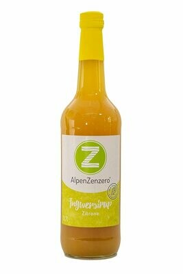 AlpenZenzero Ingwersirup - Zitrone 250 ml 42,00 € / ltr.) AlpenZenzero Ingwersirup - Zitrone 250 ml 42,00 € / ltr.)