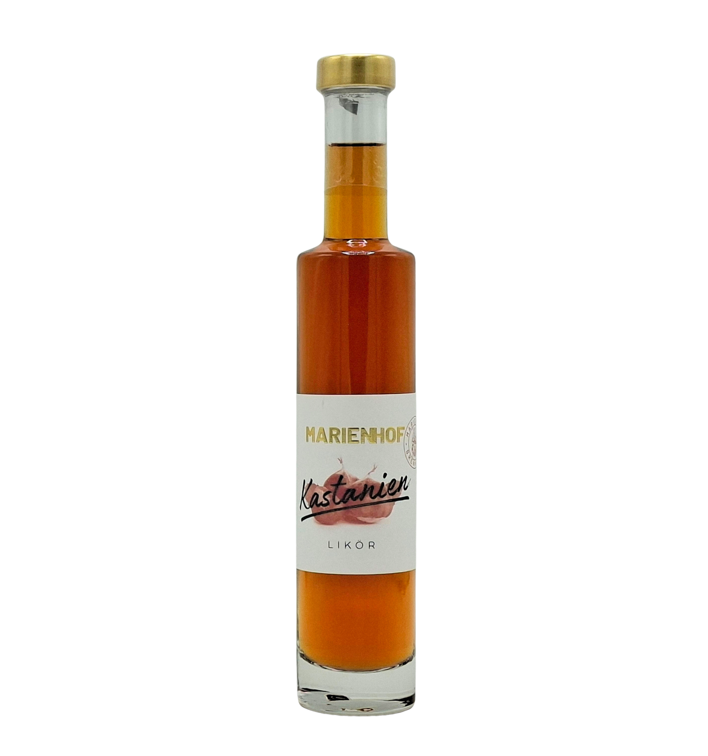 Marienhof Kastanien Likör 200 ml (54,75 €/ltr.) Marienhof Kastanien Likör 200 ml (54,75 €/ltr.)