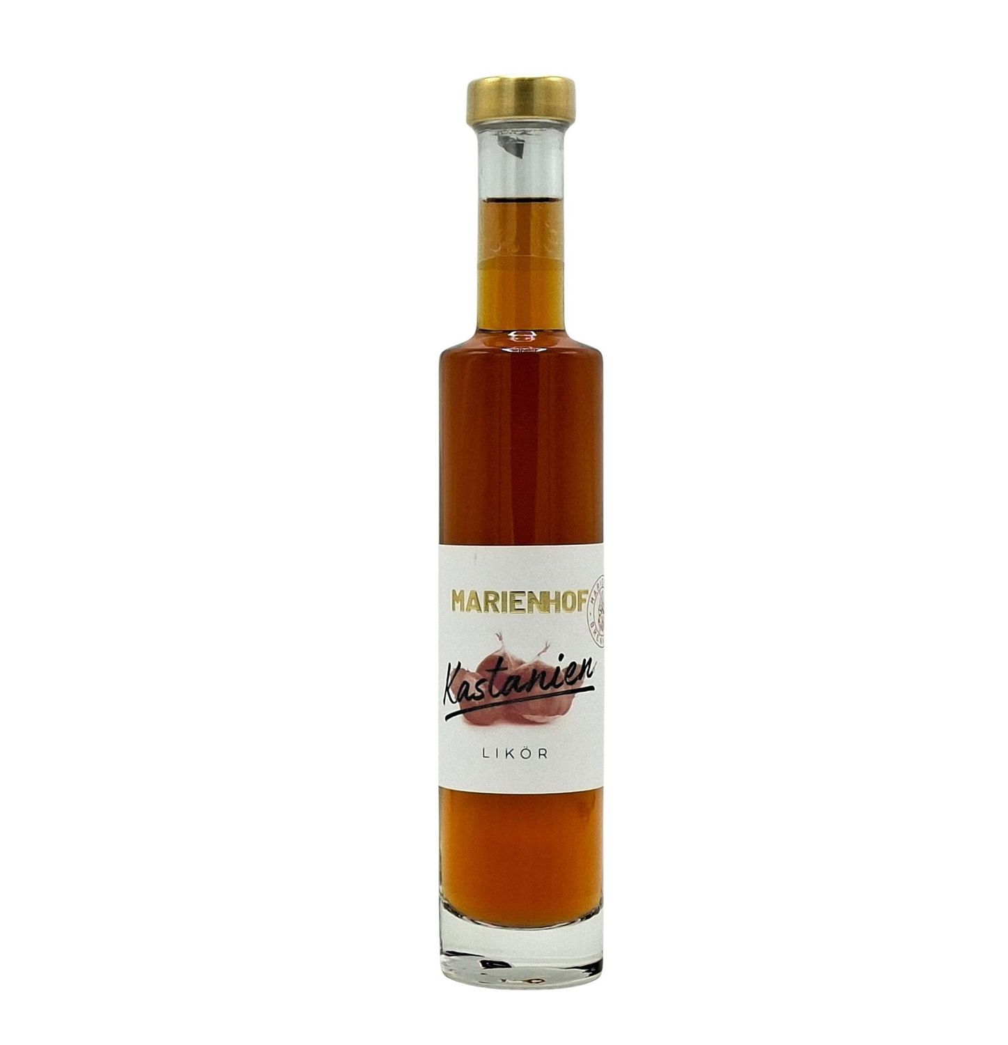 Marienhof Kastanien Likör 22 % Vol. 200 ml (54,75 €/ltr.) Marienhof Kastanien Likör 22 % Vol. 200 ml (54,75 €/ltr.)