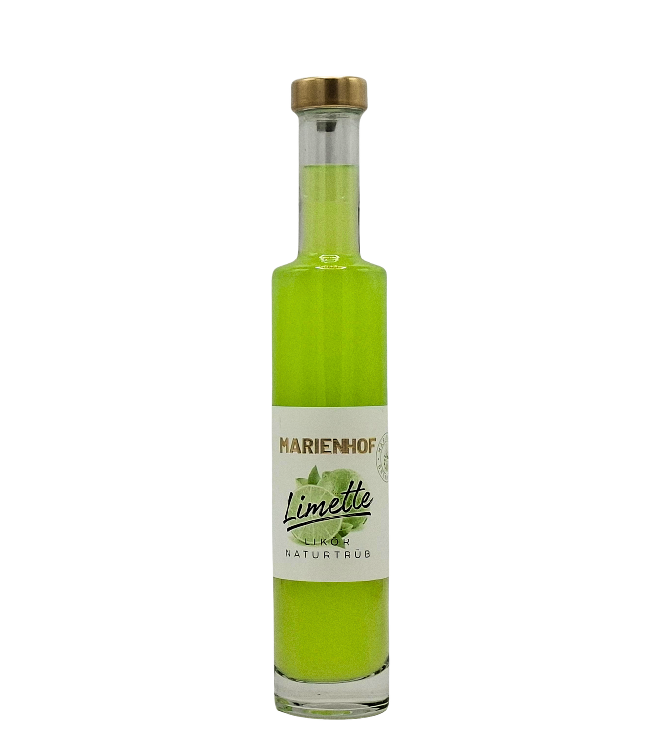 Marienhof Limetten Likör naturtrüb 15 % Vol. 200 ml (54,75 € / ltr.) Marienhof Limetten Likör naturtrüb 15 % Vol. 200 ml (54,75 € / ltr.)