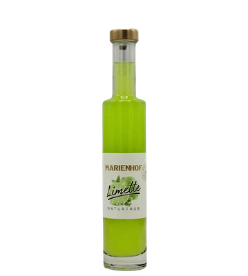 Marienhof Limetten Likör naturtrüb 15 % Vol. 200 ml (54,75 € / ltr.) Marienhof Limetten Likör naturtrüb 15 % Vol. 200 ml (54,75 € / ltr.)