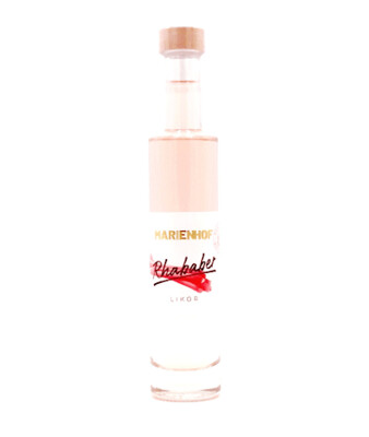 Marienhof Rhabarber Likör 20 % Vol. 200 ml (54,75 €/ltr.) Marienhof Rhabarber Likör 20 % Vol. 200 ml (54,75 €/ltr.)