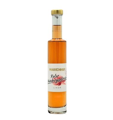 Marienhof Roter Weinbergspfirsich Likör 20 % Vol. 200 ml (54,75 €/ltr.) Marienhof Roter Weinbergspfirsich Likör 20 % Vol. 200 ml (54,75 €/ltr.)
