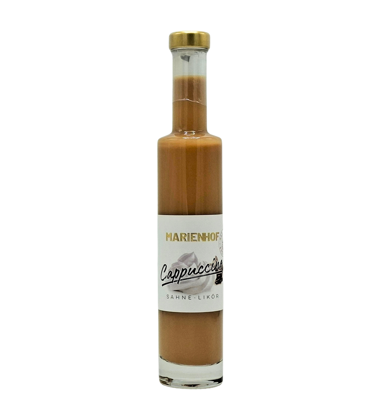 Marienhof Cappuccino-Sahne Likör 17 % Vol.  200 ml (54,75 €/ltr.)