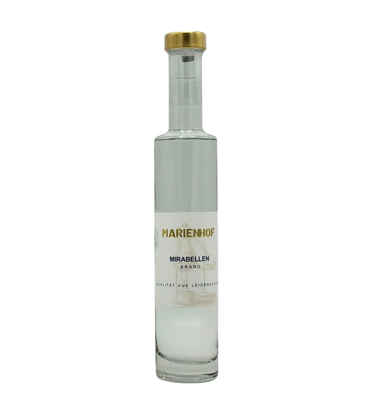 Marienhof Mirabellenbrand - Edelobstbrand 40 % Vol. 200 ml (68,00 €/ltr.)