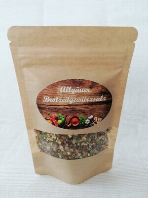 Allgäuer Brotzeitgewürzsalz , Mühlenmischung  50 g Beutel  (59,00 €/kg)