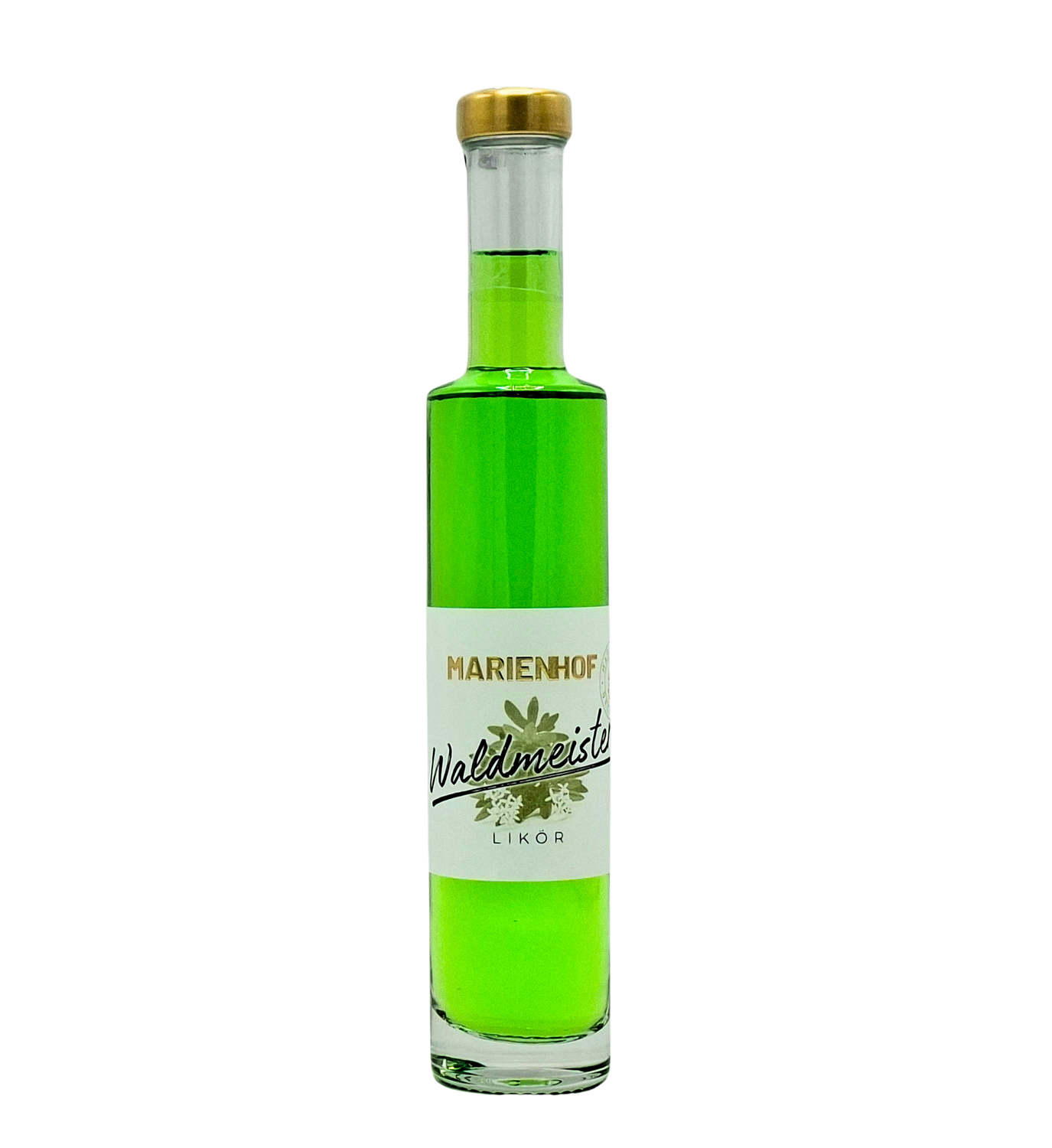 Marienhof Waldmeister Likör 18 % Vol. 200 ml (54,75 €/ltr.) Marienhof Waldmeister Likör 18 % Vol. 200 ml (54,75 €/ltr.)