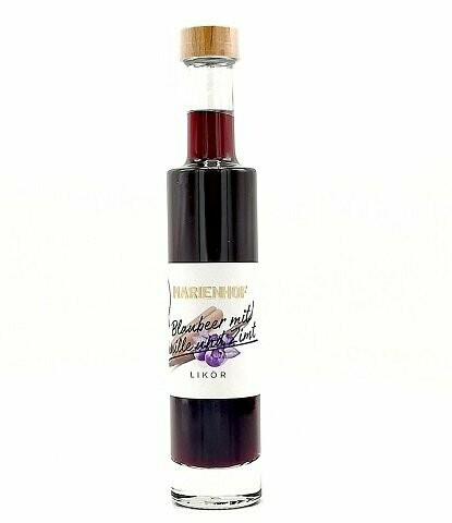 Marienhof Blaubeer mit Vanille und Zimt Likör 200 ml (54,75 €/ltr.) Marienhof Blaubeer mit Vanille und Zimt Likör 200 ml (54,75 €/ltr.)