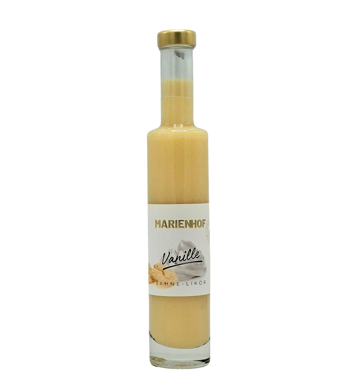 Marienhof Vanille- Sahnelikör  17 % Vol.  200 ml (54,75 €/ltr.)