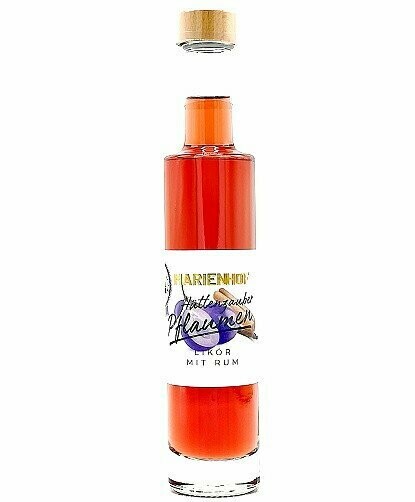 Marienhof Hüttenzauber Pflaumenlikör mit Rum verfeinert 20 % Vol. 200 ml (54,75 €/ltr.)
