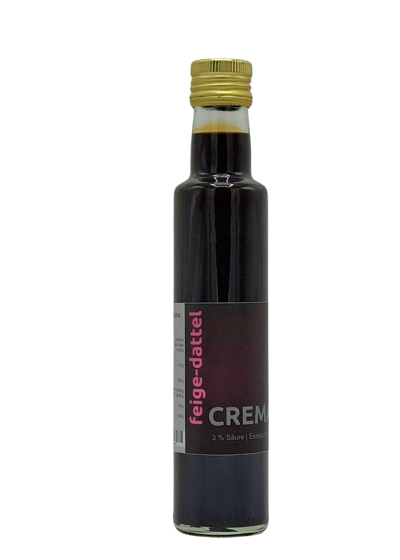 Feige-Dattel- Crema 3 % Säure 250 ml (37,80 €/ltr.)