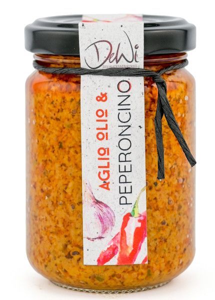 DeWi  aglio & olio & peperoncino - Inhalt 135 g  (46,30 €/kg)