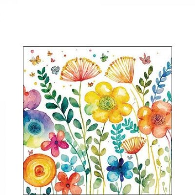 Ambiente Serviette Vibrant spring 25 x 25 cm Ambiente Serviette Vibrant spring 25 x 25 cm