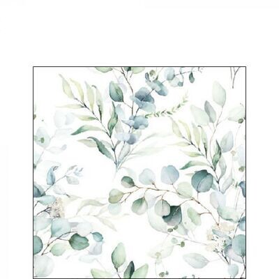 Ambiente Serviette Eucalyptus all over 25 x 25 cm Ambiente Serviette Eucalyptus all over 25 x 25 cm