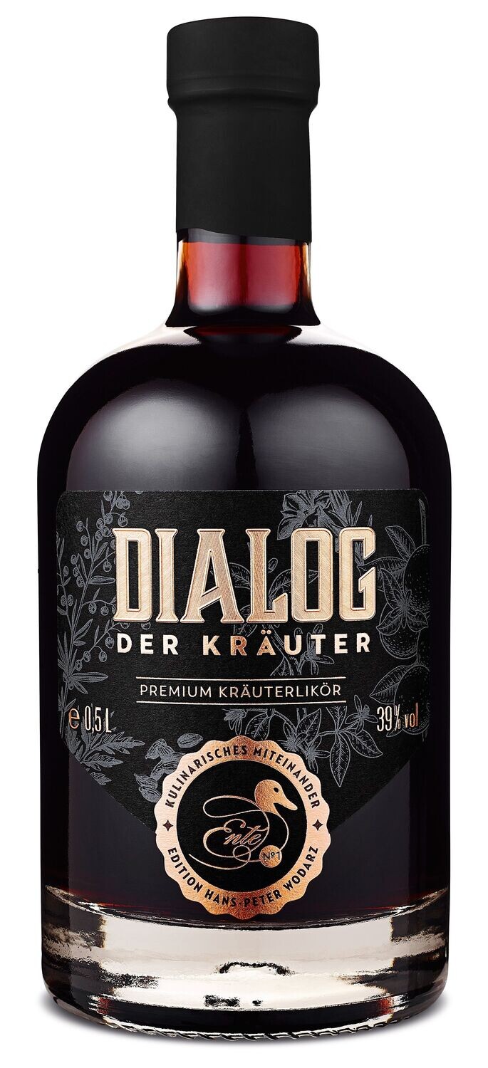 DIALOG DER KRÄUTER - Likör 39 % vol.  500 ml (59,90 € / ltr.)