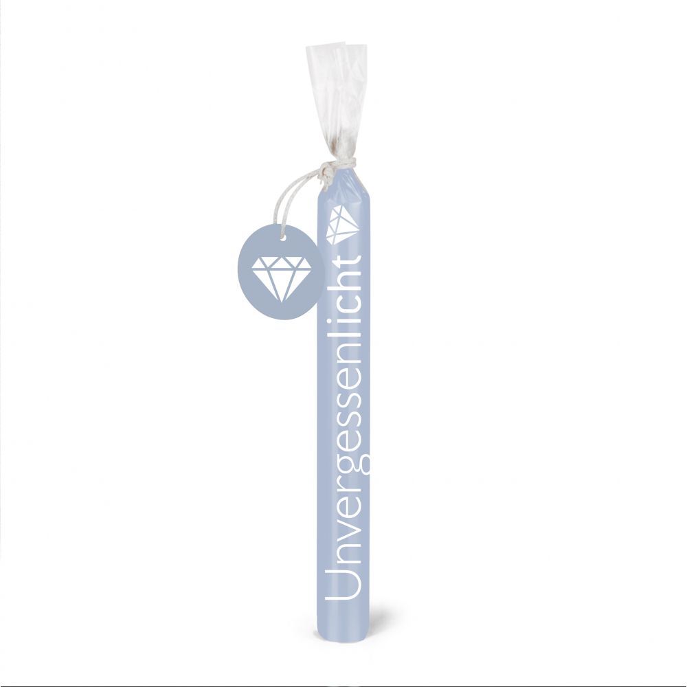 Wünschelicht Stabkerze  "Unvergessenlicht"