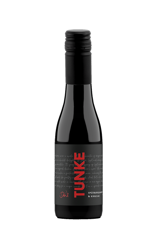 DeWi Tunke mit Spätburgunder und Kirschen - Inhalt 235 ml (42,34 € / 1000 ml) DeWi Tunke mit Spätburgunder und Kirschen - Inhalt 235 ml (42,34 € / 1000 ml)