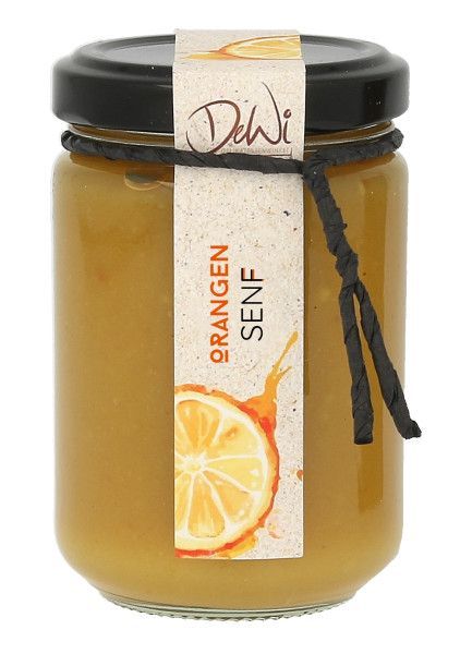 DeWi Orangensenf 165 g (36,06 € / 1000 g) DeWi Orangensenf 165 g (36,06 € / 1000 g)