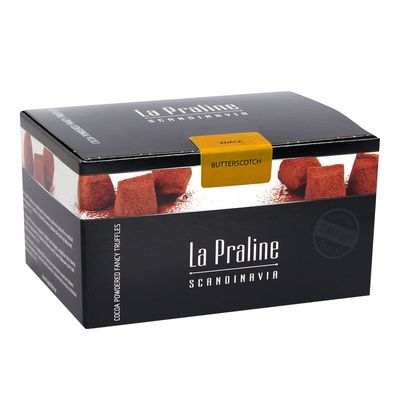 La Praline Chocolate Truffles Butterscotch 200 g (34,75 €/kg)
