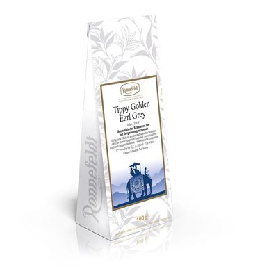 Ronnefeldt Tippy Golden Earl Grey Aromatisierter Schwarzer Tee 100 g (84,00 € / kg) Ronnefeldt Tippy Golden Earl Grey Aromatisierter Schwarzer Tee 100 g (84,00 € / kg)